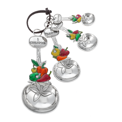 Chili Peppers Measuring Spoons-Set of 4