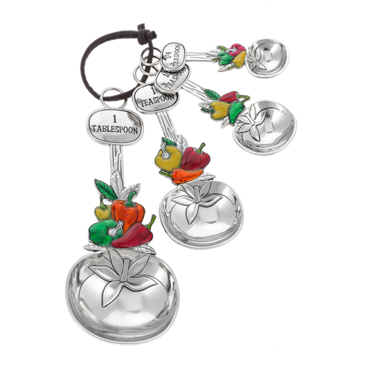 Chili Peppers Measuring Spoons-Set of 4