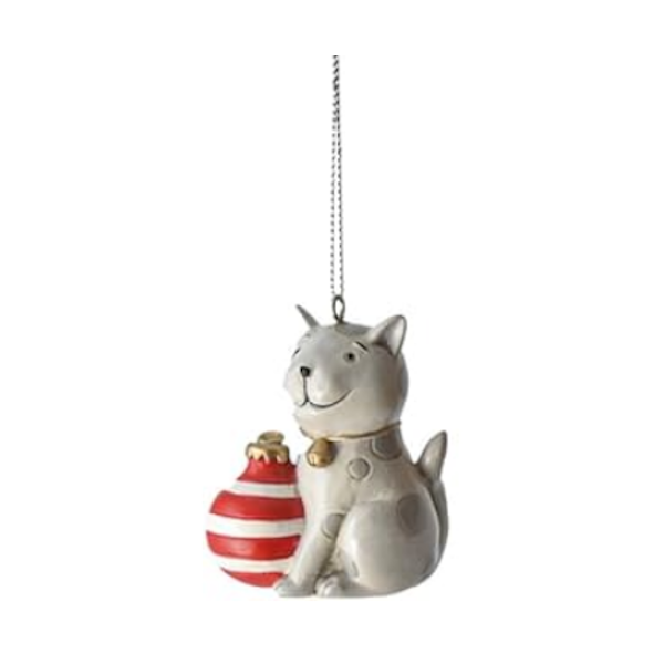 Christmas Cat Ornament, Assorted Kitties-sold separately