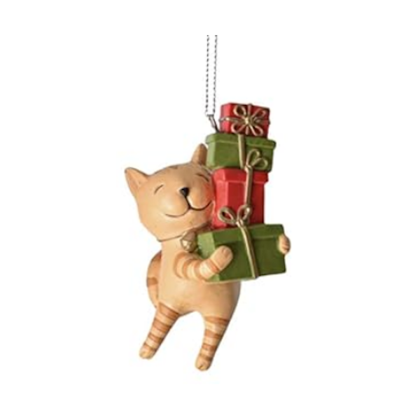 Christmas Cat Ornament, Assorted Kitties-sold separately