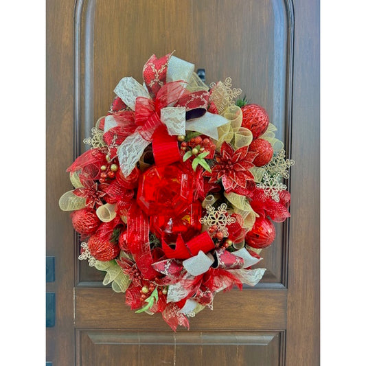 Christmas Fantasia Wreath-Custom/Handmade