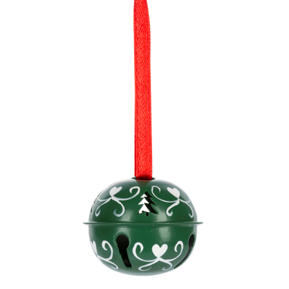 Christmas Jingle Bell Ornaments-Set of 6