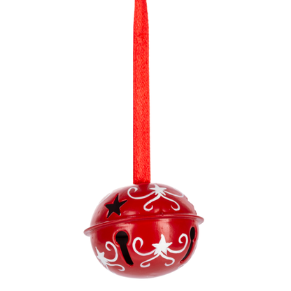 Christmas Jingle Bell Ornaments-Set of 6