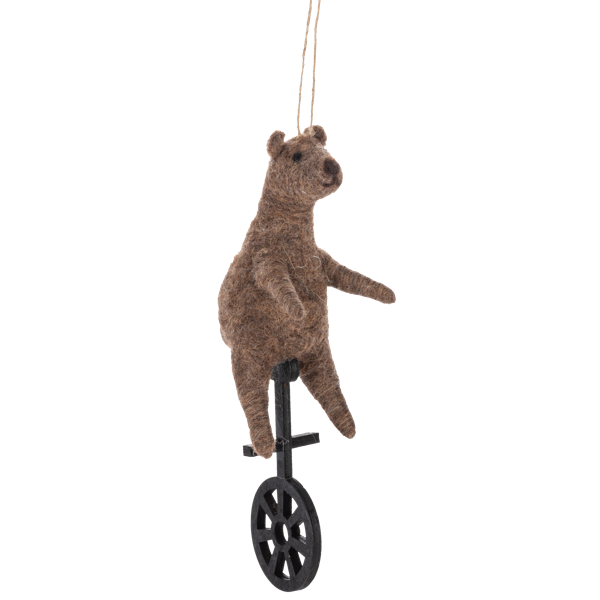 Handcrafted Circus Animal Ornament-Assorted, each sold separately