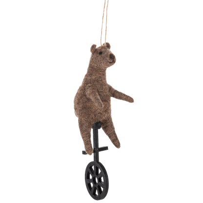 Handcrafted Circus Animal Ornament-Assorted, each sold separately