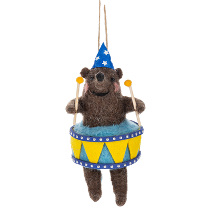 Handcrafted Circus Performer Ornaments-Assorted, each sold separately