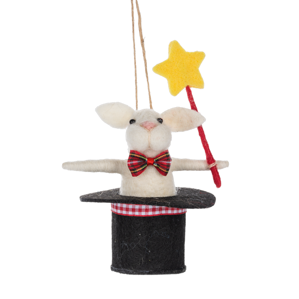 Handcrafted Circus Performer Ornaments-Assorted, each sold separately