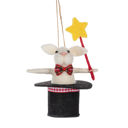 Handcrafted Circus Performer Ornaments-Assorted, each sold separately
