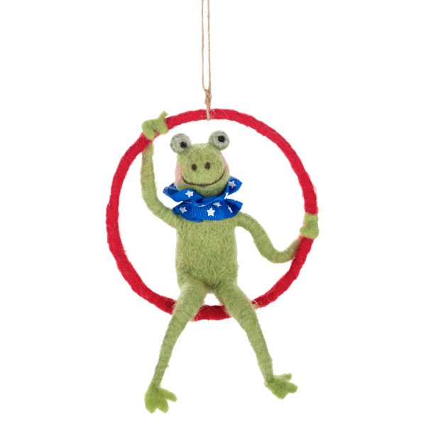 Handcrafted Circus Performer Ornaments-Assorted, each sold separately
