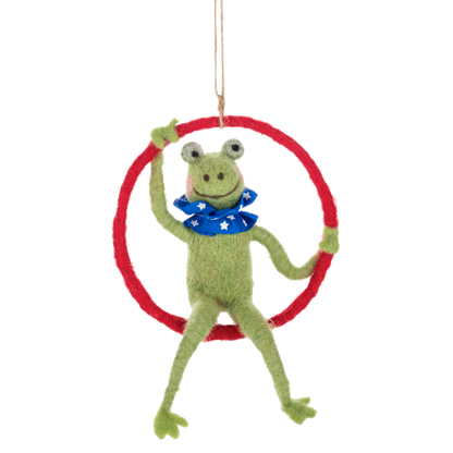 Handcrafted Circus Performer Ornaments-Assorted, each sold separately