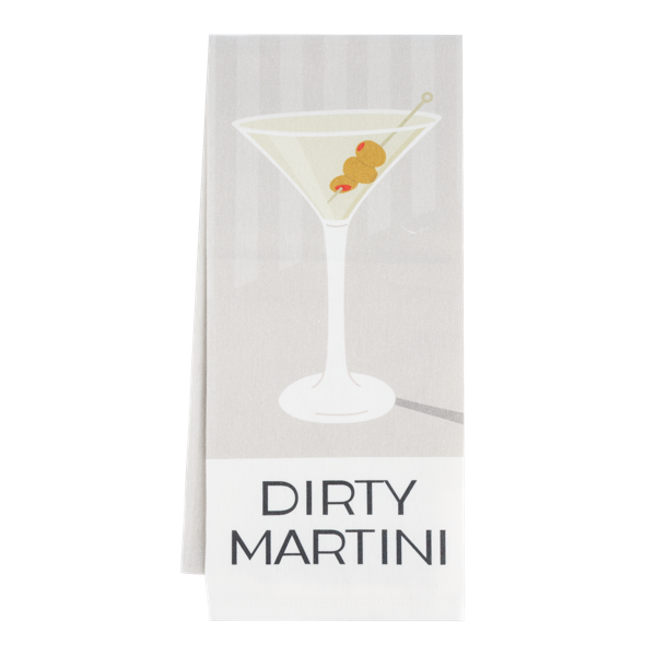 Cocktail Recipe Tea Towel-Assorted, each sold separately