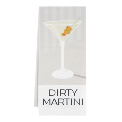 Cocktail Recipe Tea Towel-Assorted, each sold separately