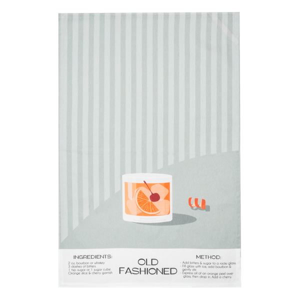 Cocktail Recipe Tea Towel-Assorted, each sold separately
