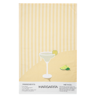 Cocktail Recipe Tea Towel-Assorted, each sold separately