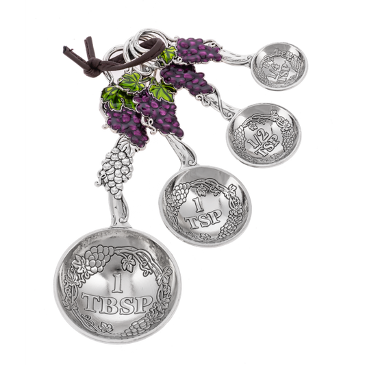 Colorful Grapes Measuring Spoons, Set of 4