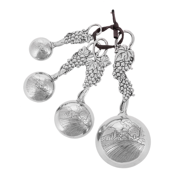 Colorful Grapes Measuring Spoons, Set of 4