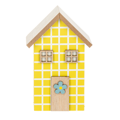 Colorful House Figurine-Assorted, each sold seperately