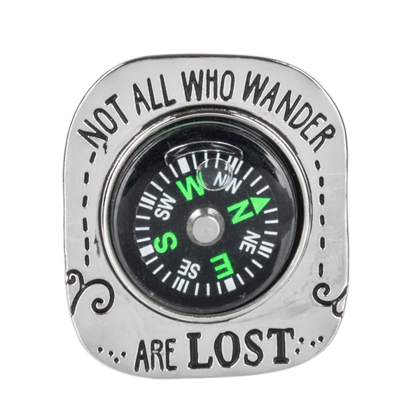 Compass Pocket Token Charm