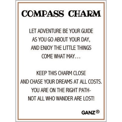 Compass Pocket Token Charm