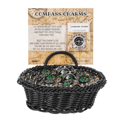 Compass Pocket Token Charm