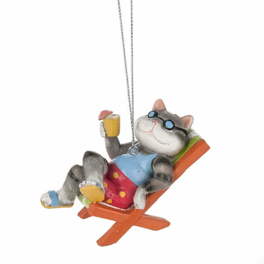 Cool Cat Ornament