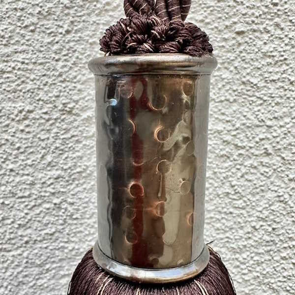 Copper Head Tassel Tieback, Chocolate Brown Mix