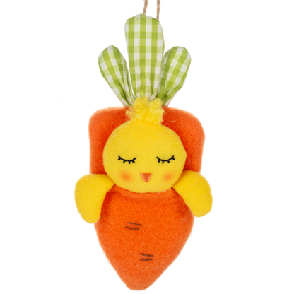 Cozy Carrot Easter Ornament-Assorted, each sold seperatley