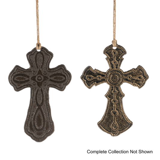 Cross Ornaments-Assorted, each sold separately