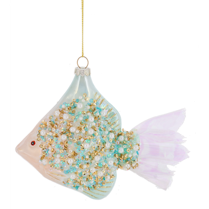 Jewel-Crusted Glass Fish Ornament-Assorted Styles, sold separately