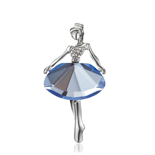 Dancer Girl Lapel Pin