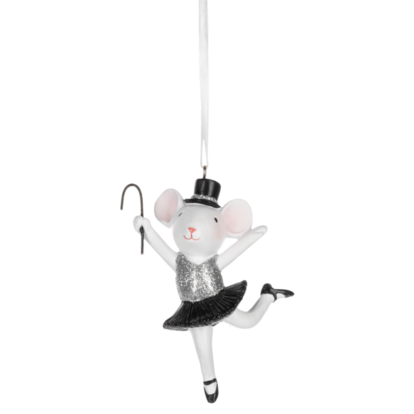 Dancing Mouse Ornament-Assorted Styles, sold separately