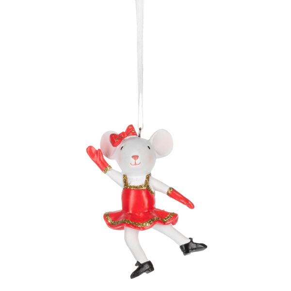 Dancing Mouse Ornament-Assorted Styles, sold separately