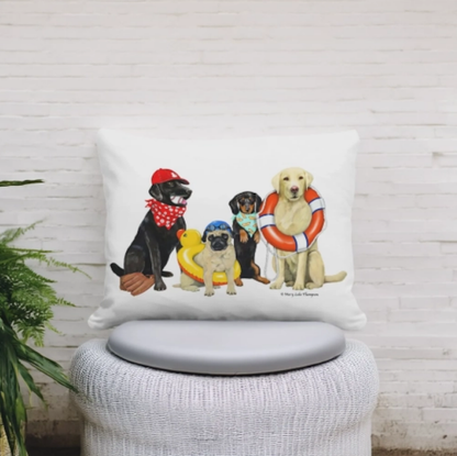 Dog Days of Summer-Pillow