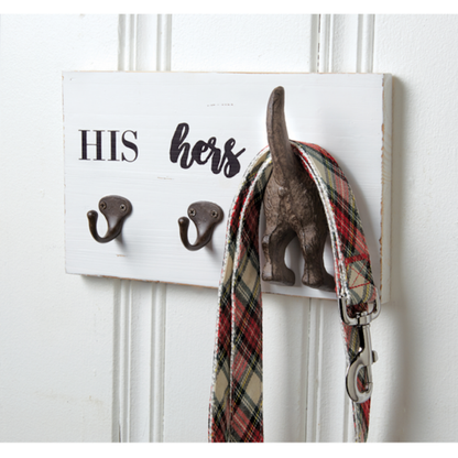 His, Hers & Dog Key Rack