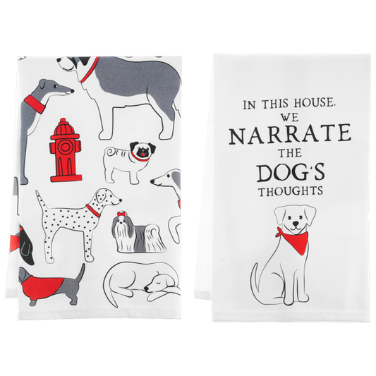 Dog Tea Towel-Assorted, sold seperately