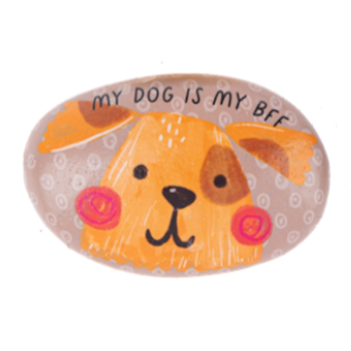 Doggie Art Rocks-Sold Individually