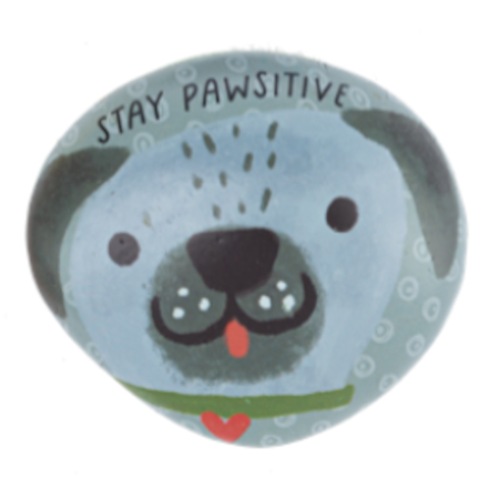 Doggie Art Rocks-Sold Individually