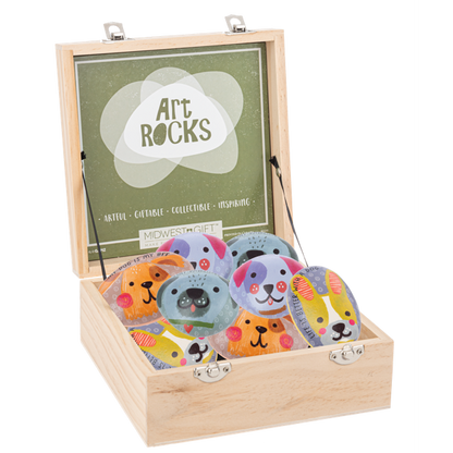 Doggie Art Rocks-Sold Individually