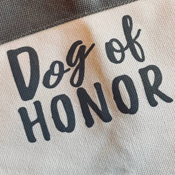 Dog of Honor-Dog Collar Wedding Bandana