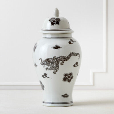Dragon Ginger Jar with Lid