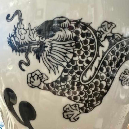 Dragon Ginger Jar with Lid