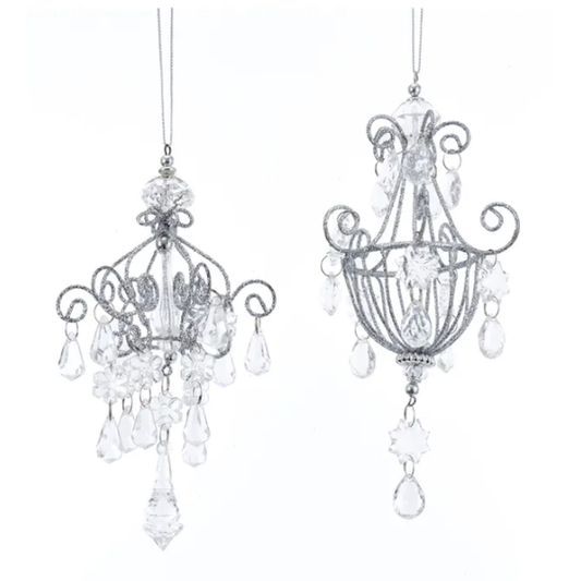 Acrylic Drop Chandelier Ornament-Assorted, each sold seperately