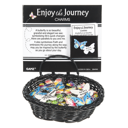 Enjoy the Journey, Butterfly Charm-Assorted, sold seperately