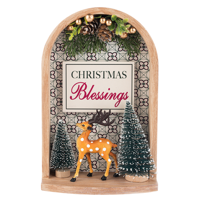 Evergreen Christmas Blessings Figurine