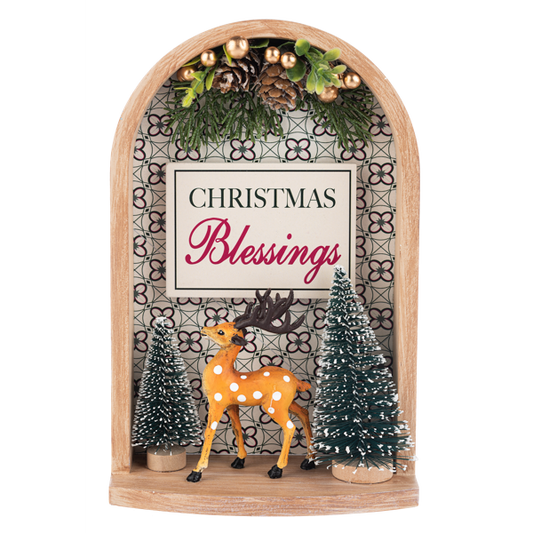 Evergreen Christmas Blessings Figurine