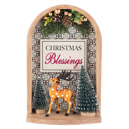 Evergreen Christmas Blessings Figurine