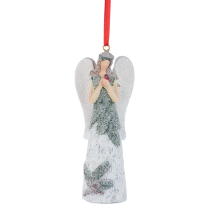 Woodland Friends Evergreen Angel Ornaments-Assorted Styles, each sold separately