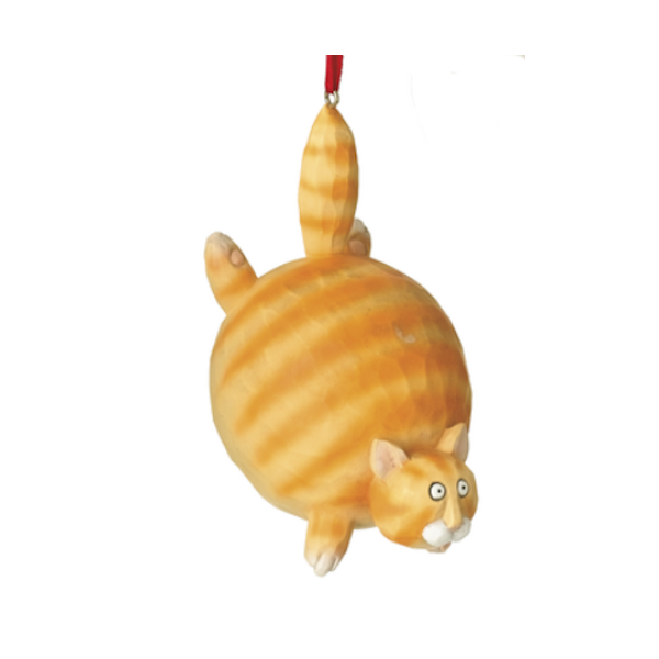 Fat Cat Ornament, 3 Styles-sold separately