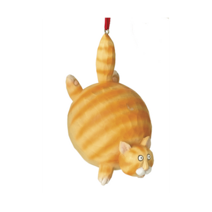 Fat Cat Ornament, 3 Styles-sold separately