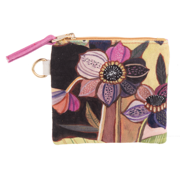 Floral Coin Purse-Assorted, each sold seperately